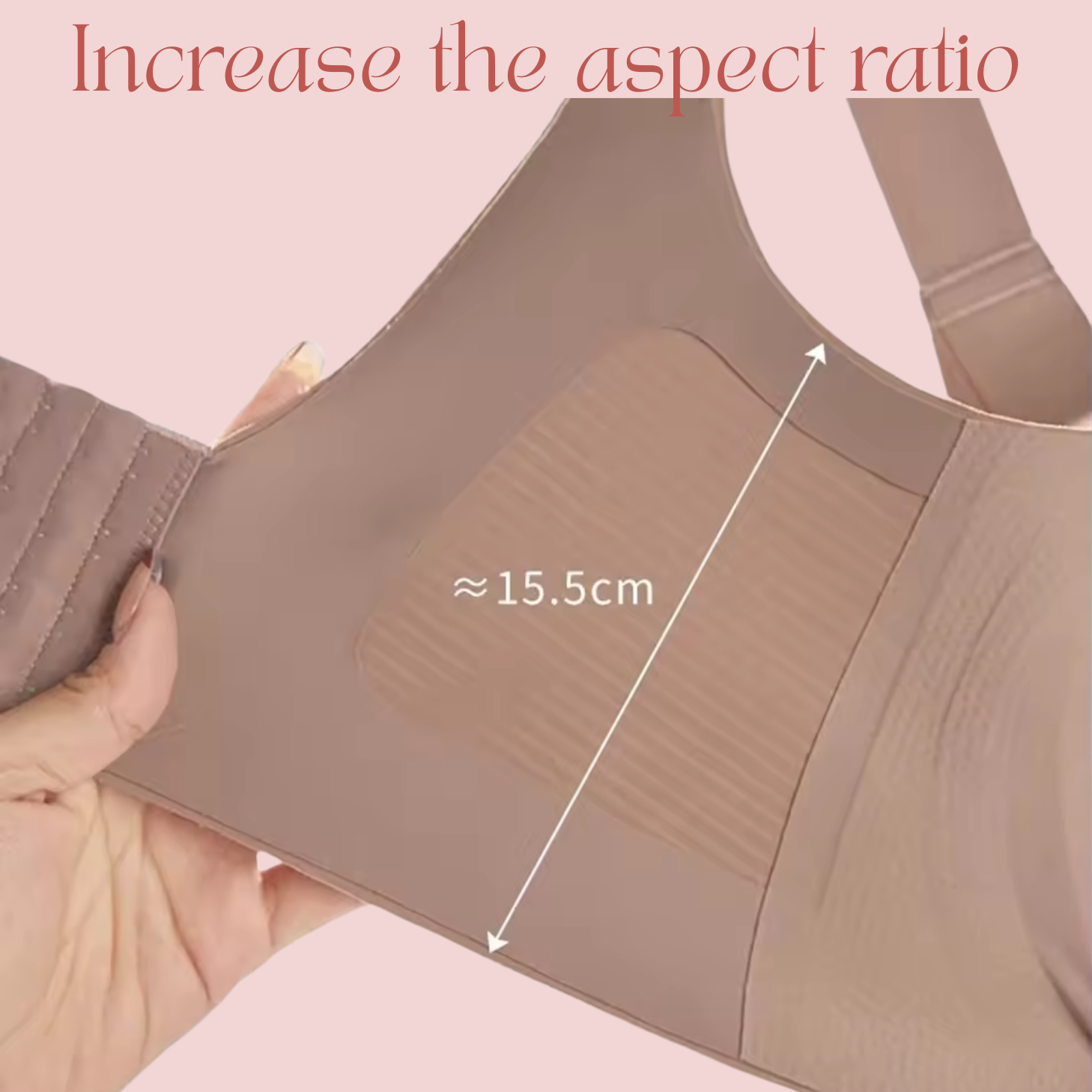 Widened Lifting Non Slip Shoulder Strap Bra