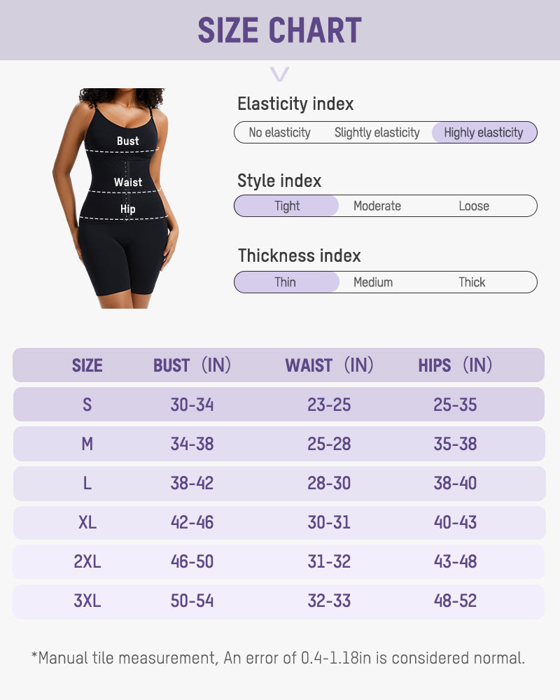Seamless Double Compression Shaping Bodysuit