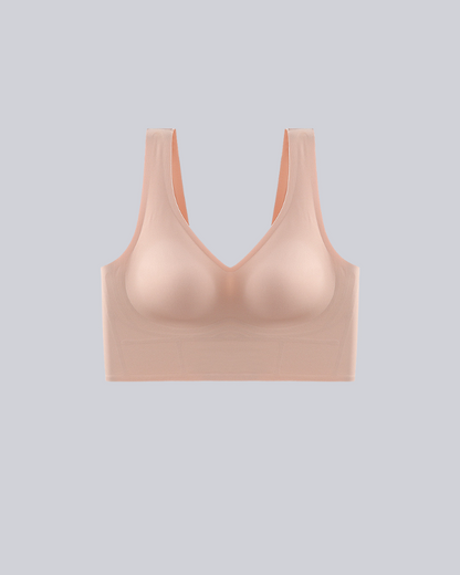 Wireless Back Smoothing V-Neck Tank Bra