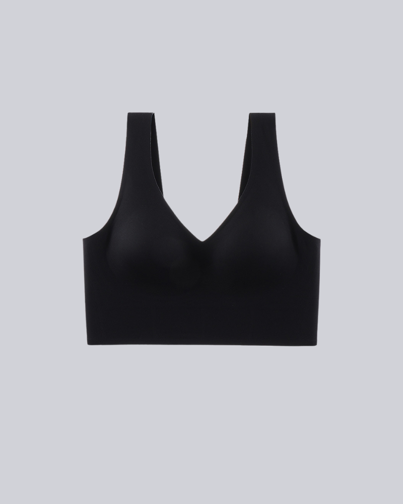 Wireless Back Smoothing V-Neck Tank Bra