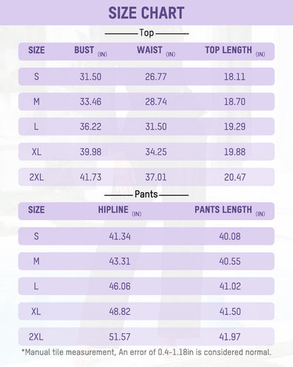 2 Piece Lounge Set with Wide Leg Pants