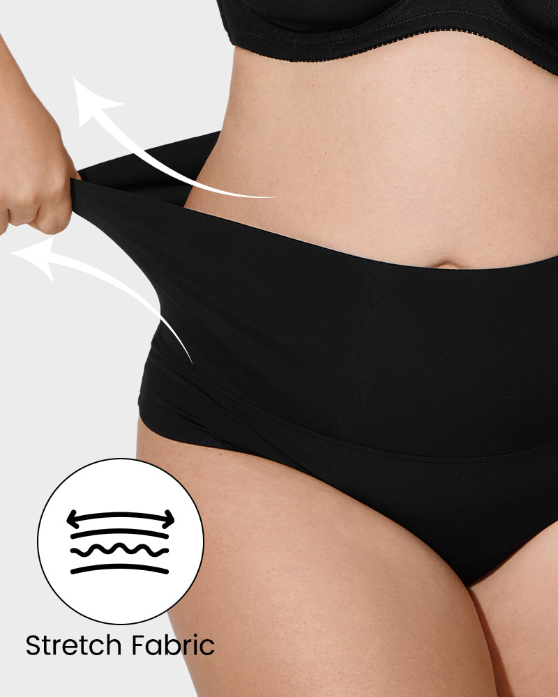 High-Rise Seamless Thong Panty(3 Pack)