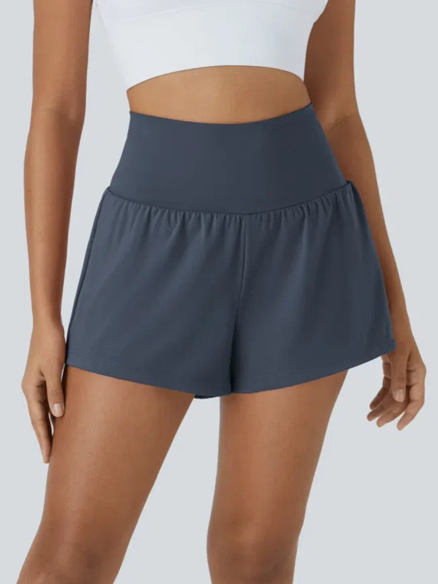 Super Tummy Control Back Pocket & Side Hidden Pocket Shorts 3"