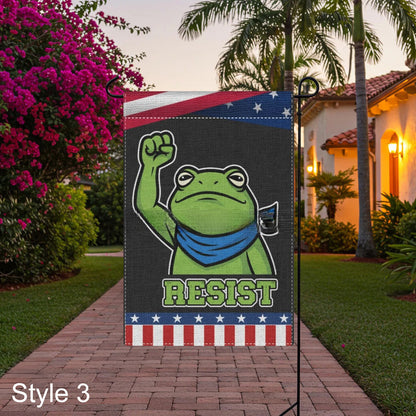 💥Last day 45% OFF💥Portland Frog Protest Garden Flag🐸