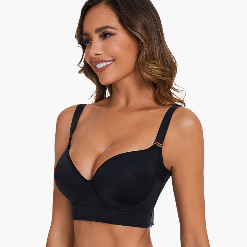 SheCurve® Full-Coverage Back Smoothing Bra-Pink