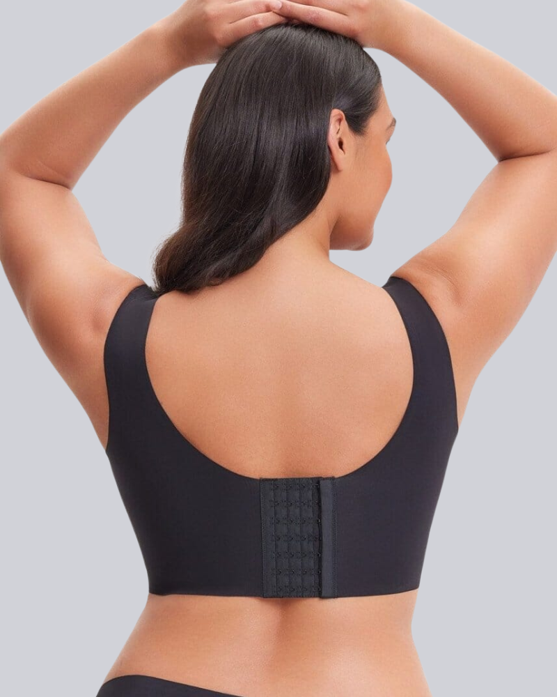 Wireless Back Smoothing V-Neck Tank Bra