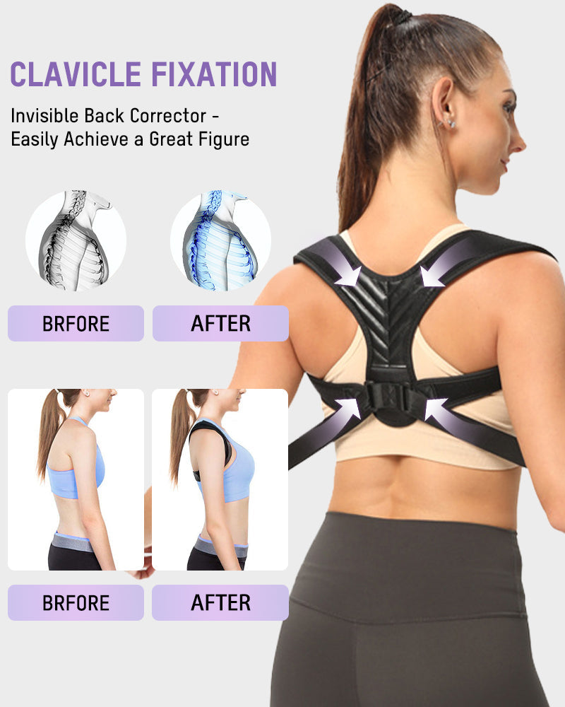 Adjustable Posture Corrector Back Support Brace
