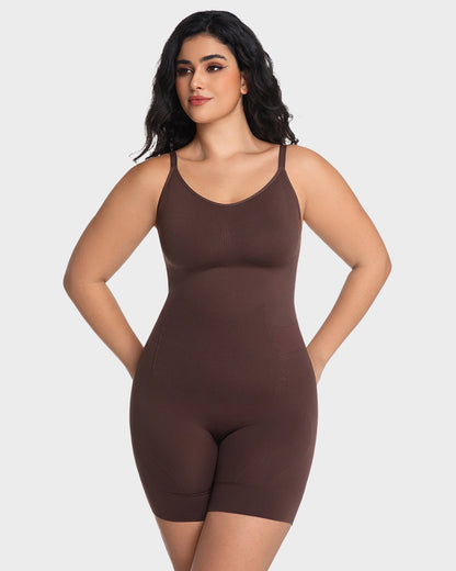 All-in-One Sculpting Bodysuit with Easy-Off Design
