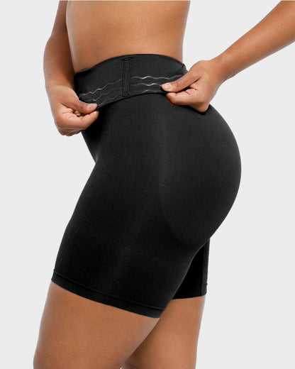 Anti-Roll High-Waist Sculpting Shorts