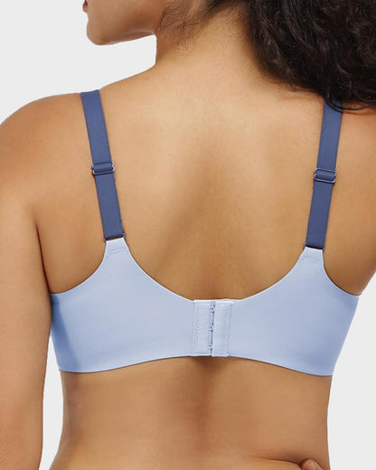 Breathable Mesh V-Neck Wireless Jelly Bra