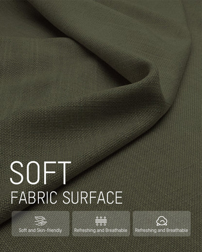 Breezy Linen Blend Wide-Leg Pants with Pockets