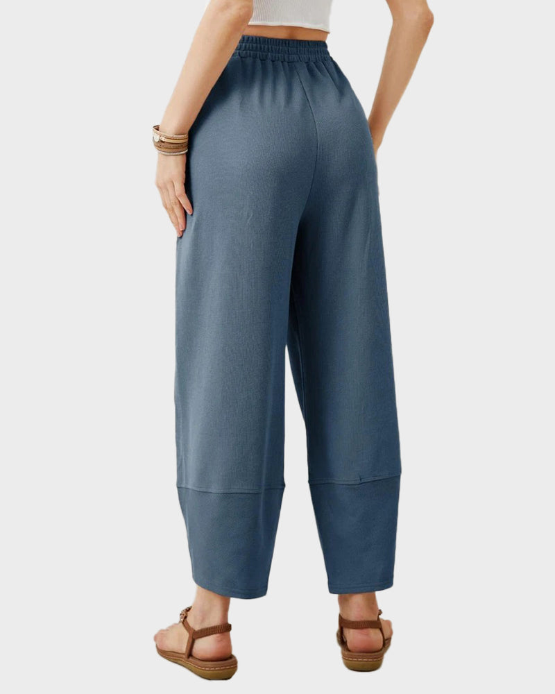 Casual Wide-Leg Palazzo Pants