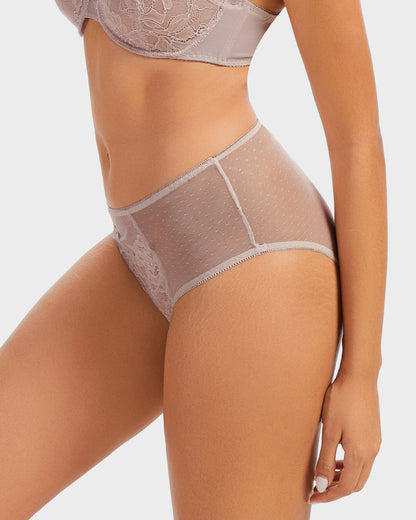 Enchant Floral Lace Brief Underwear (3 Pack)