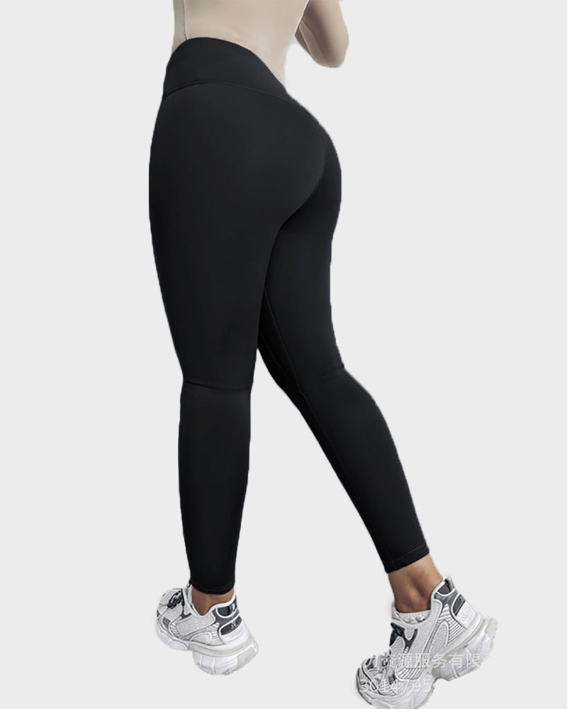 Fleece-Lined Tummy Control Shaping Leggings