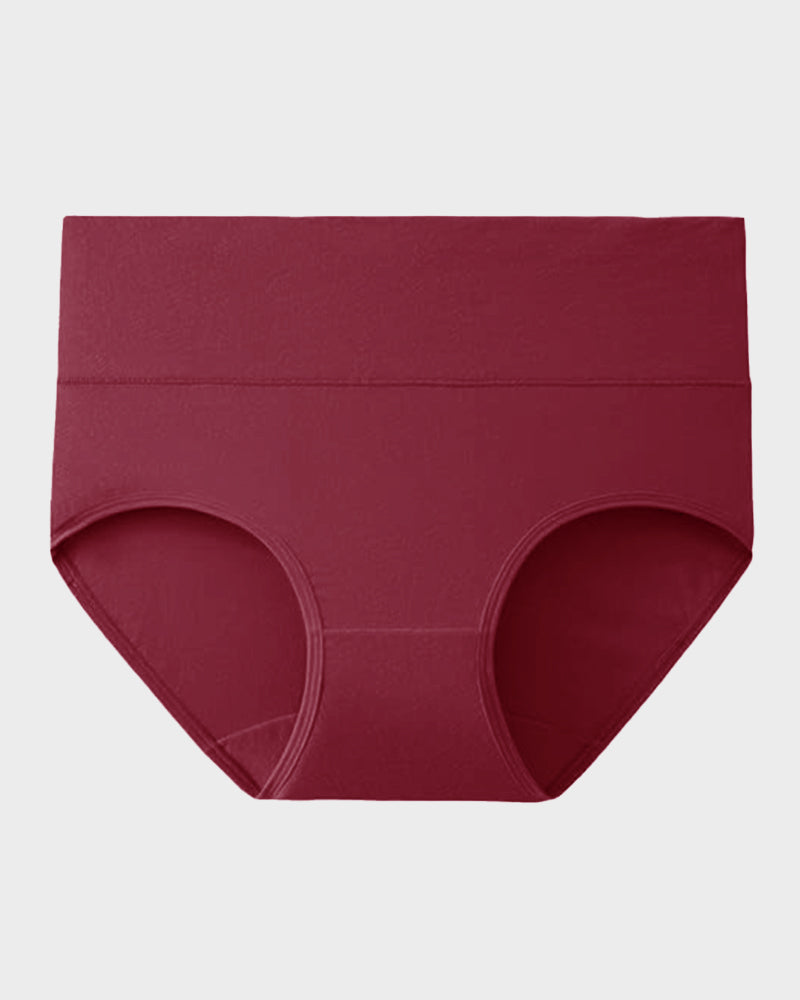 Cotton High-Waist Full Coverage Briefs (4 pack)