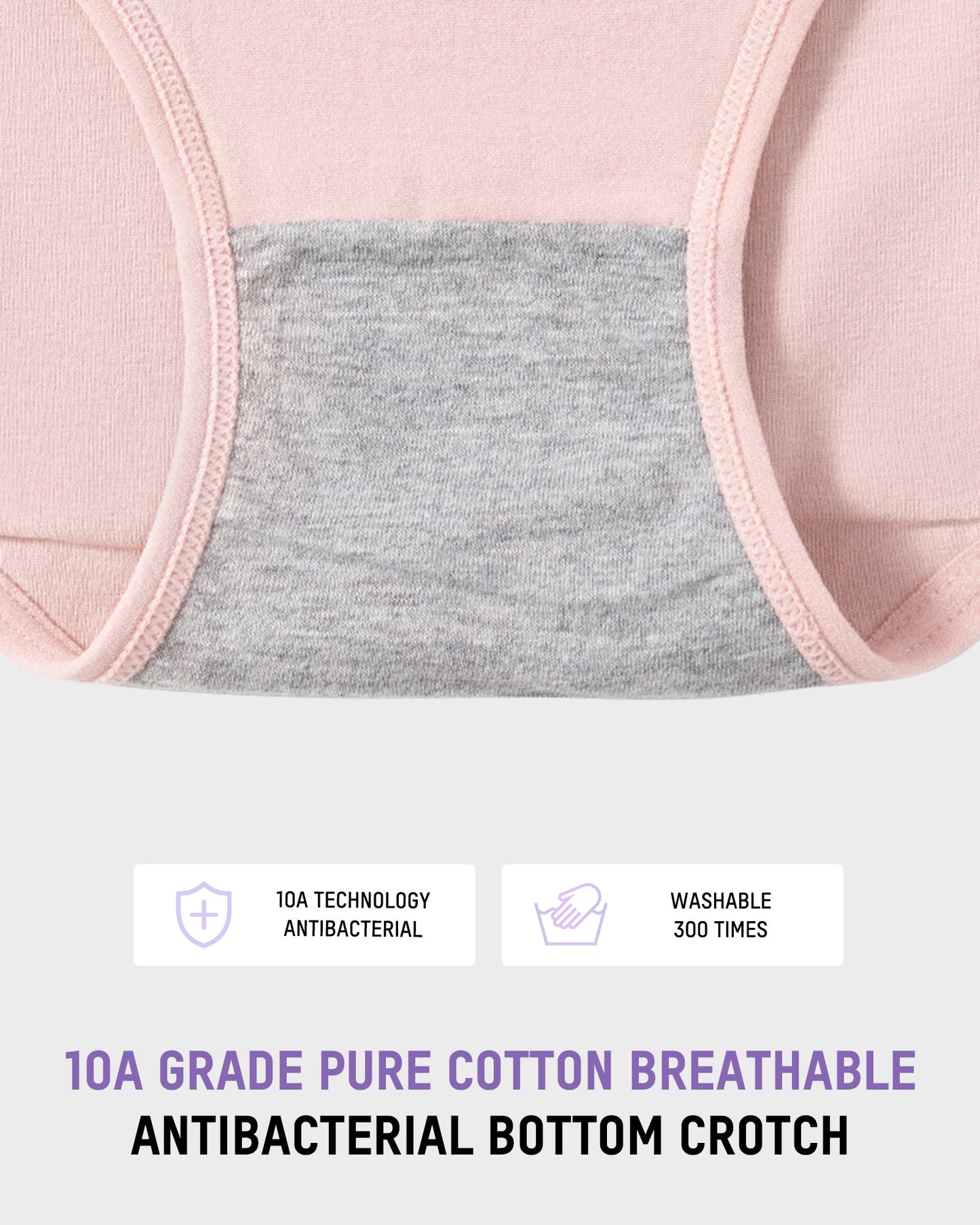 High Waist Leakproof Period Panties (3 Pack)