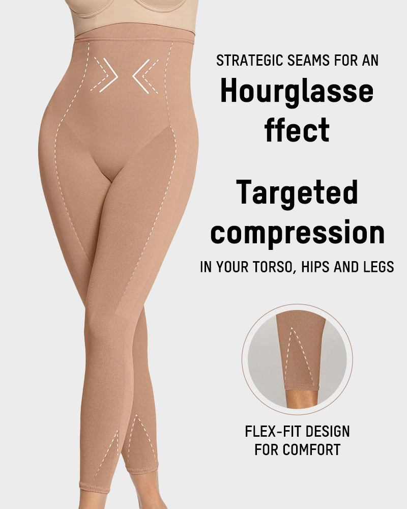 Invisible High-Waist Butt-Lifting Capri Shaper