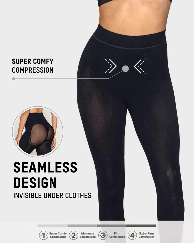 Invisible High-Waist Butt-Lifting Capri Shaper