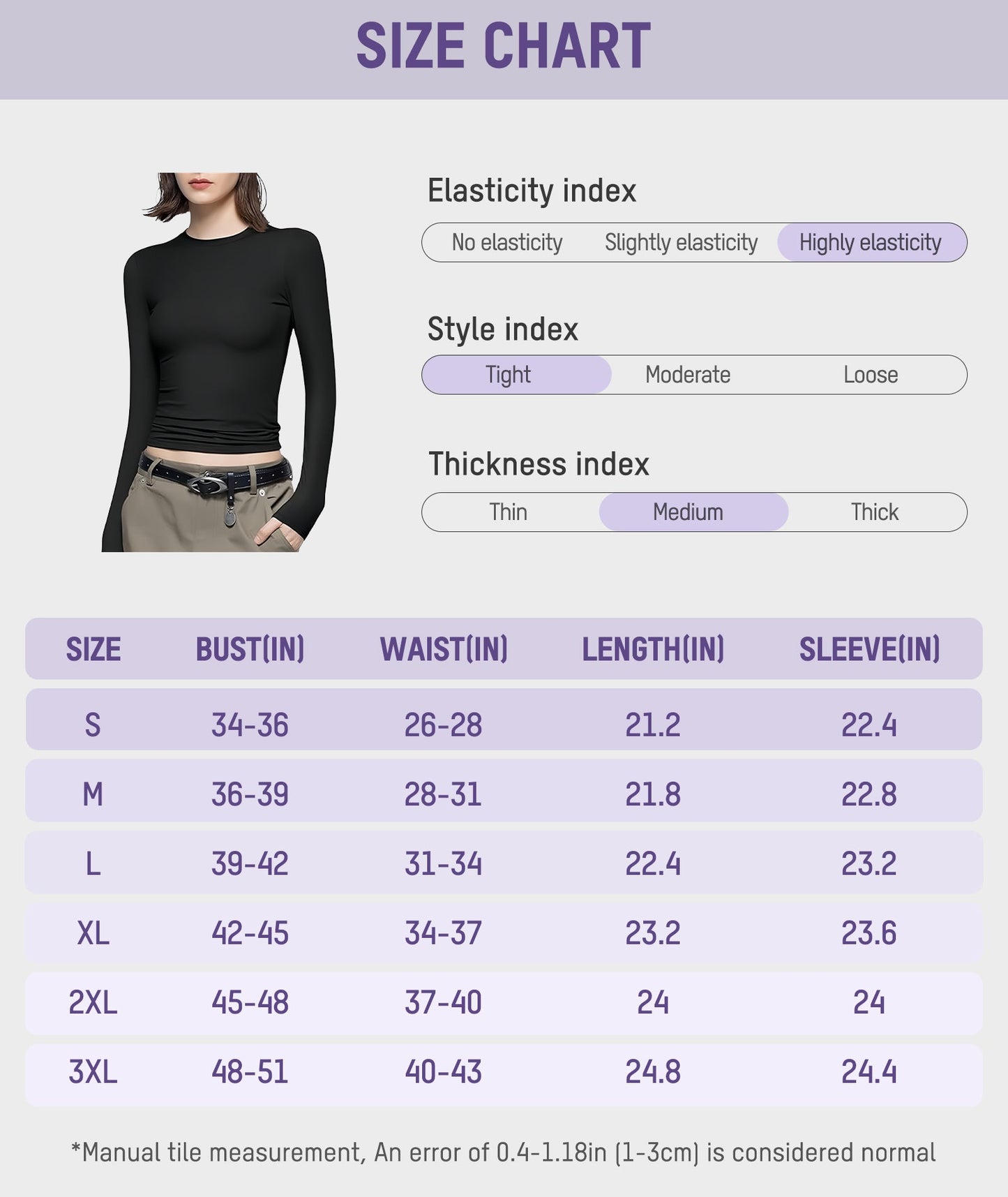 Long Sleeve Slim Fit Crew Neck Tee