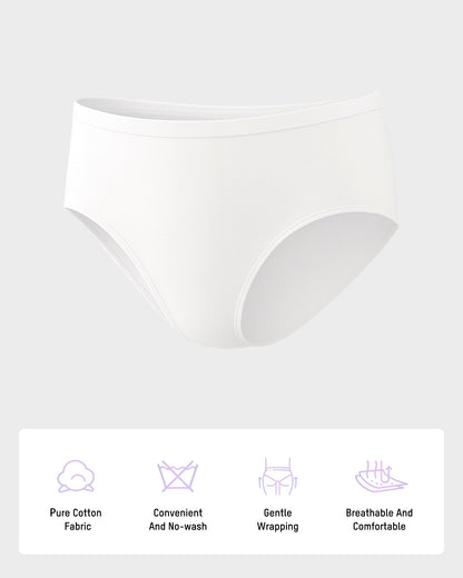 Medical-Grade Antibacterial Cotton Disposable Panties (5 Pack)