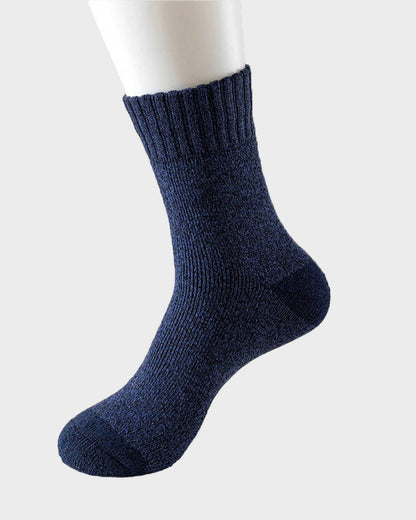 Men's Thermal Terry Loop Socks ( 5 Pairs)
