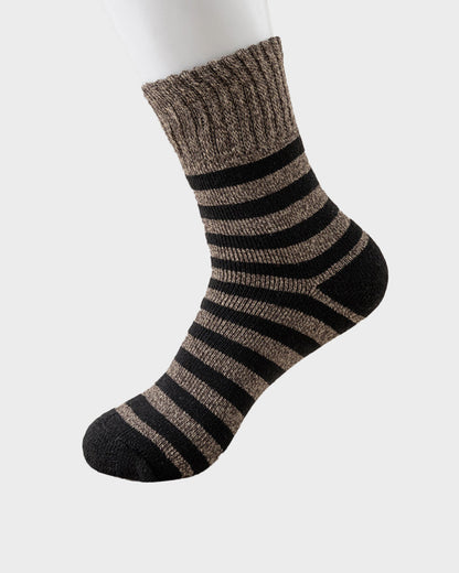 Men's Thermal Terry Loop Socks ( 5 Pairs)
