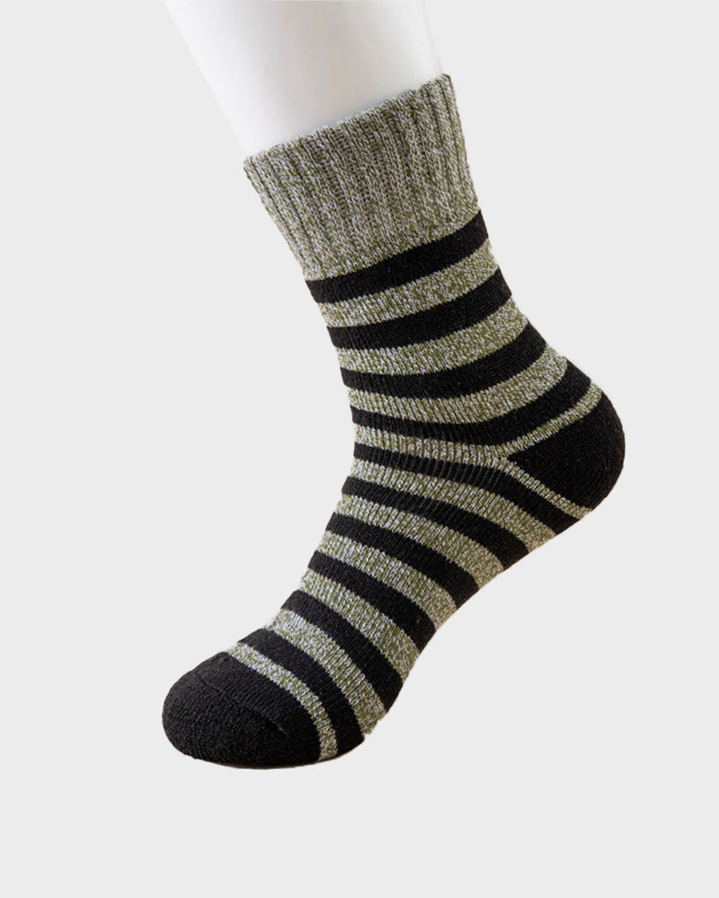 Men's Thermal Terry Loop Socks ( 5 Pairs)