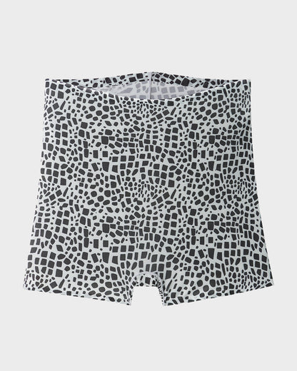 Mid-Rise Ice Silk Leopard Panties (9 Pack)