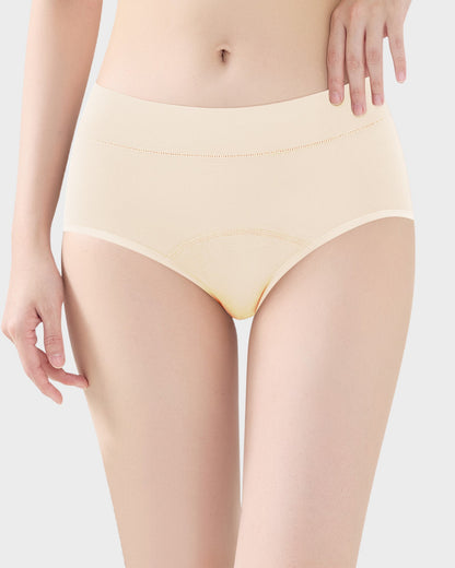 Mid-Rise Leakproof Cotton Period Panties (3 Pack)