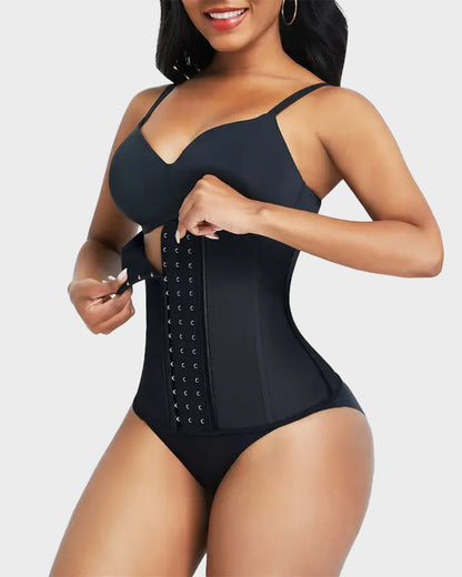 Plus Size Latex Waist Trainer Corset with Steel Support