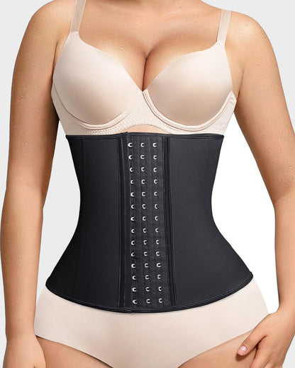 Plus Size Latex Waist Trainer Corset with Steel Support