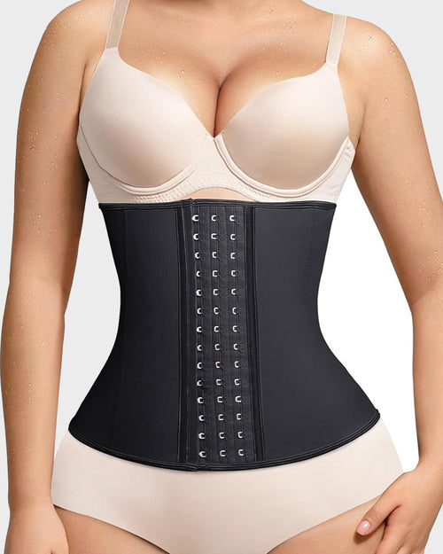 Plus Size Latex Waist Trainer Corset with Steel Support