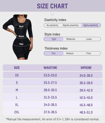 Post-Surgery Full Body Compression Colombian Faja