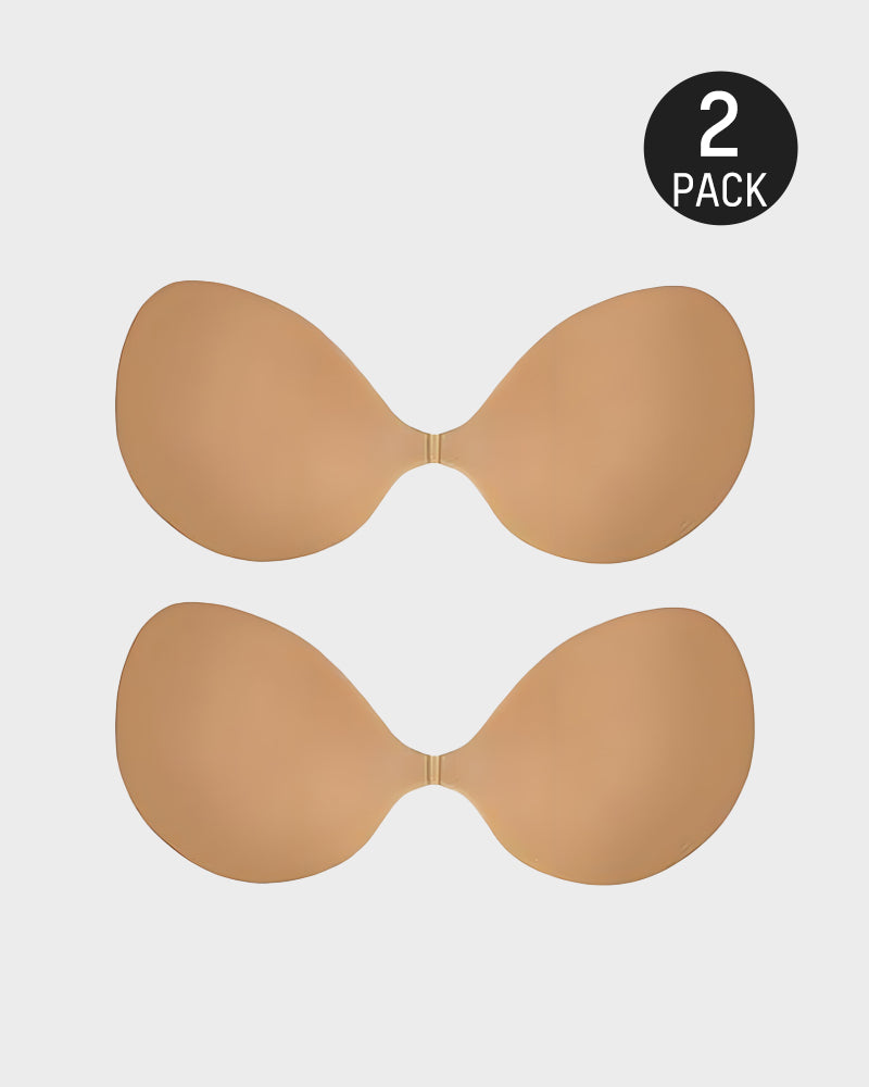 Reusable Seamless Push-Up Sticky Bra (2 Pairs)