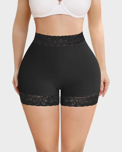Sculpting Lace Shapewear Shorts for Tummy Control & Butt Lift