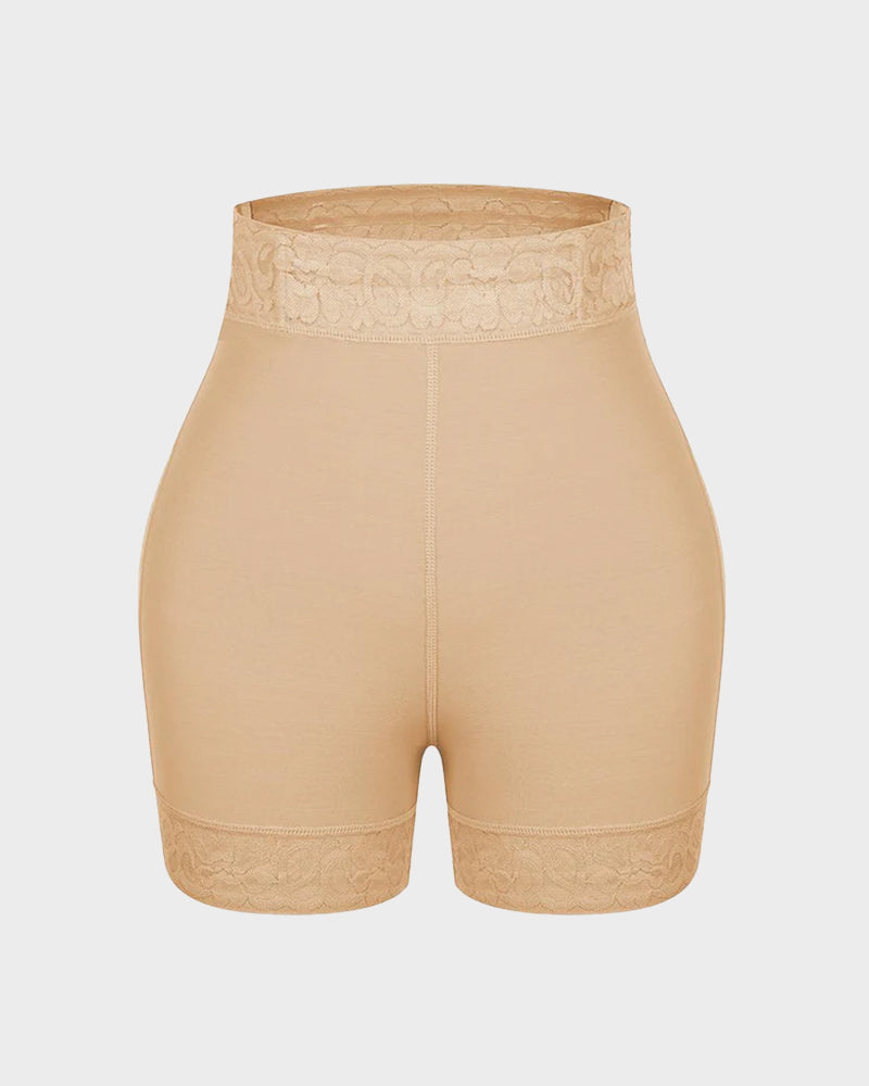 Sculpting Lace Shapewear Shorts for Tummy Control & Butt Lift