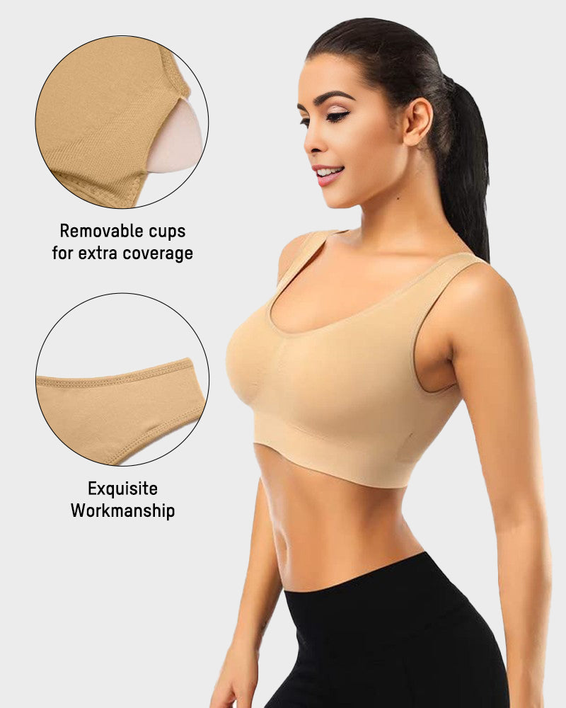 Seamless Comfort Workout Sports Bra