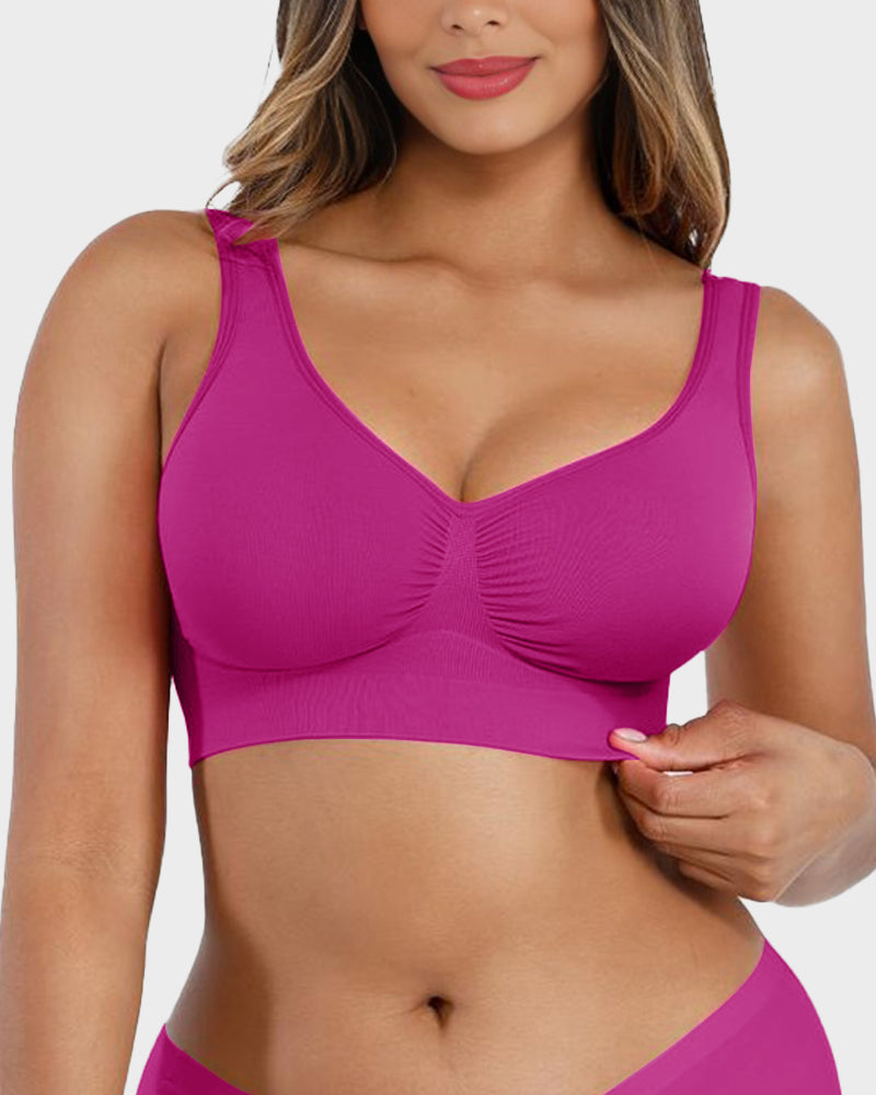 Seamless Comfort Workout Sports Bra