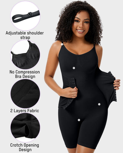 Seamless Double Compression Shaping Bodysuit