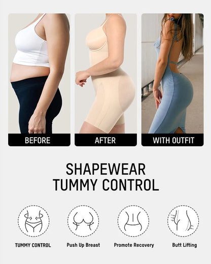 Seamless Full-Body Shaping Bodysuit