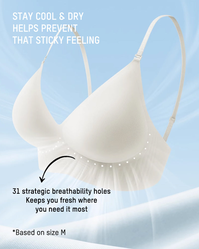 Seamless Deep V Low-Back Bra