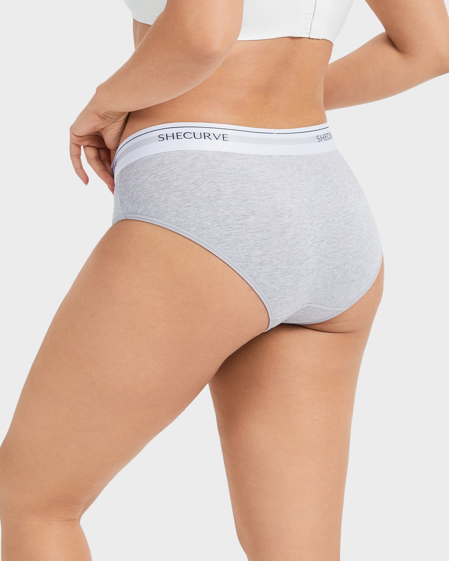 Soft Cotton Logo Waist Low-Rise Briefs (3 Pack)