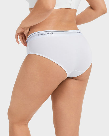 Soft Cotton Logo Waist Low-Rise Briefs (3 Pack)