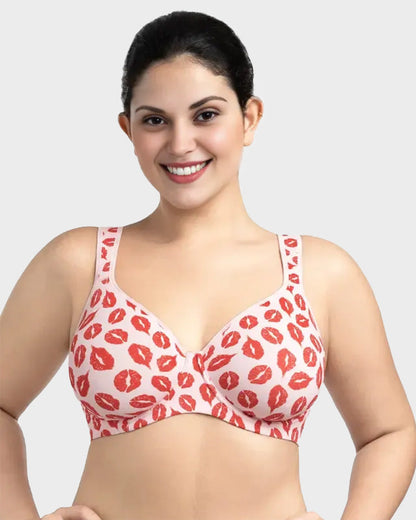 Soft Plus Size Full Coverage Unlined Minimizer Bra