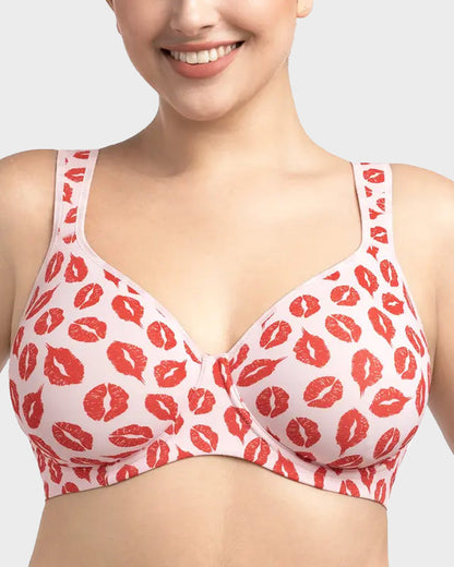 Soft Plus Size Full Coverage Unlined Minimizer Bra