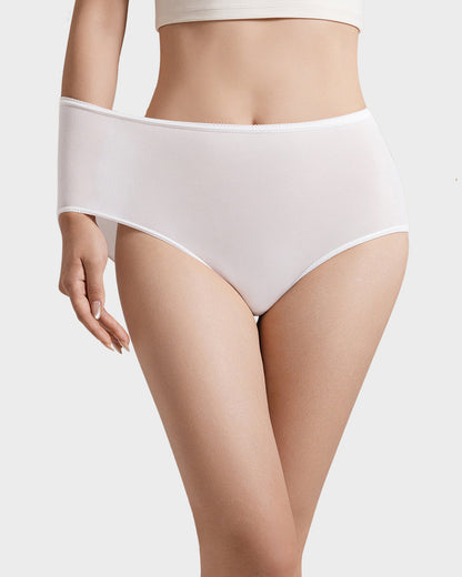 Sterilized Cotton High-Rise Disposable Briefs (4 Pack)