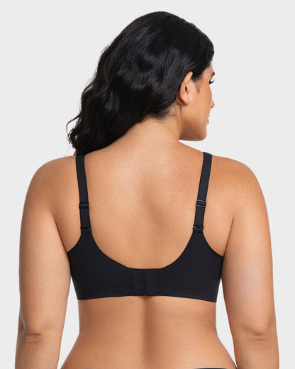 Underwire Adjustable Deep V-neck Bra