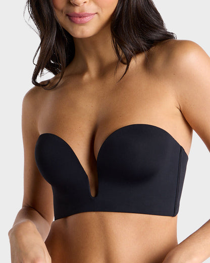 Wire-Free U-Plunge Strapless Multiway Bra