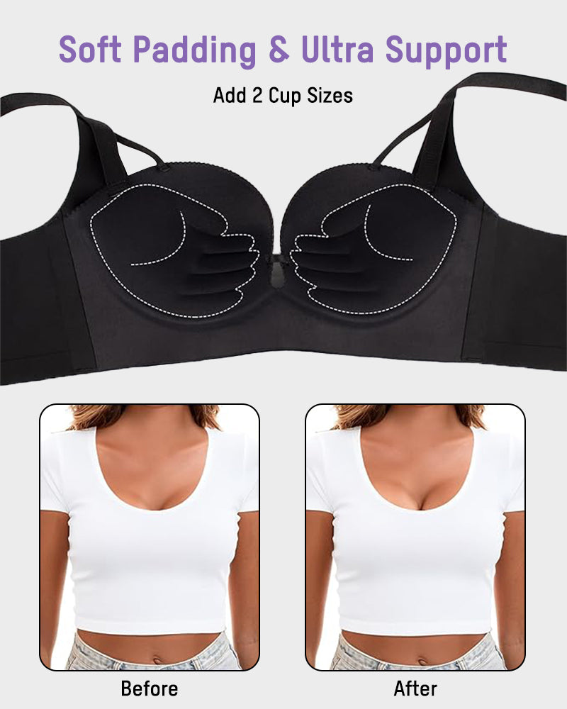 Wireless Add-2-Cup Push-Up Bra