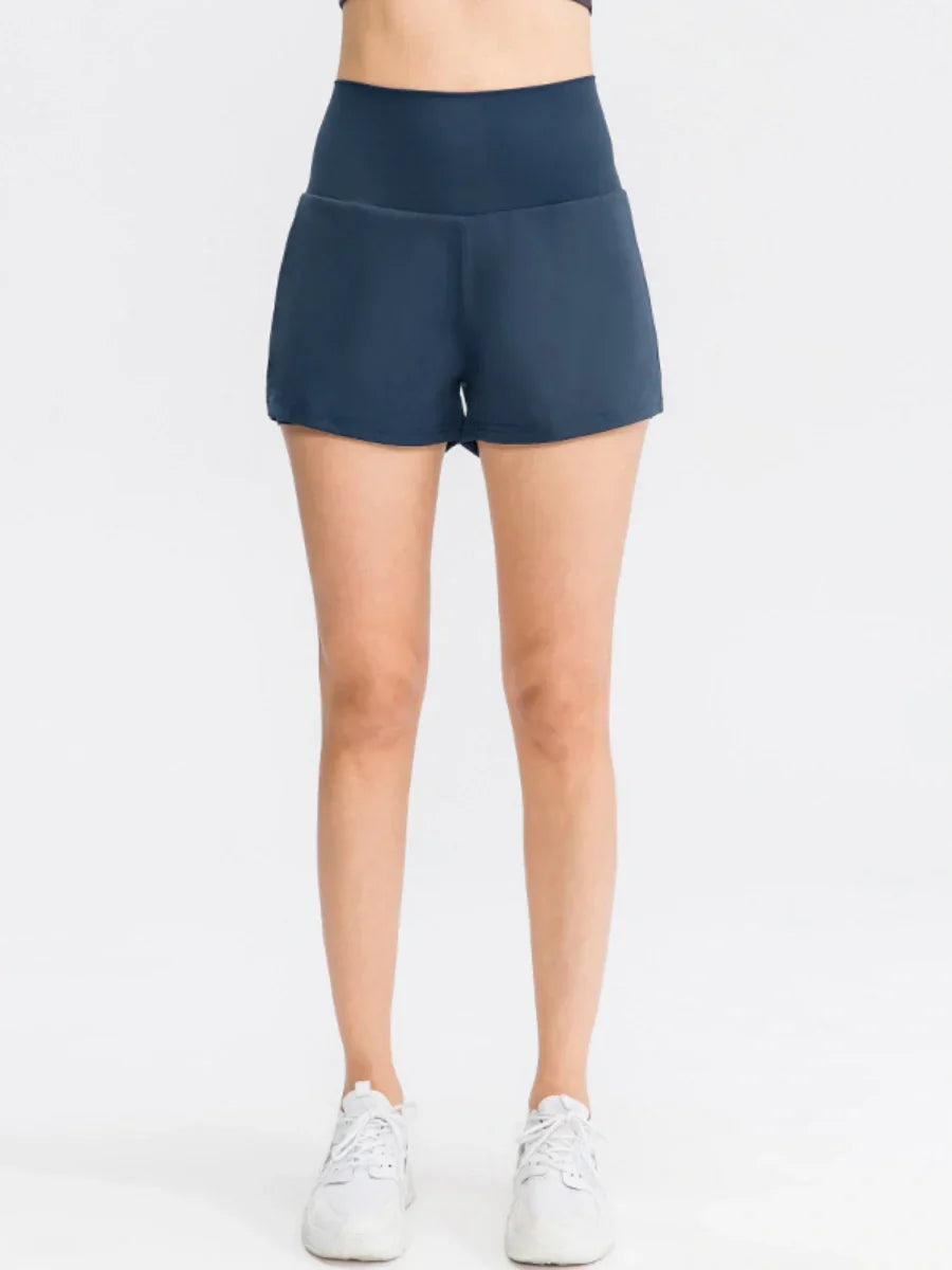 Super Tummy Control Back Pocket & Side Hidden Pocket Shorts 3"